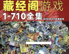 藏经阁游戏合集，难得的游戏合集，是当年各种类型游戏的合集版本，承载了70、80后难忘