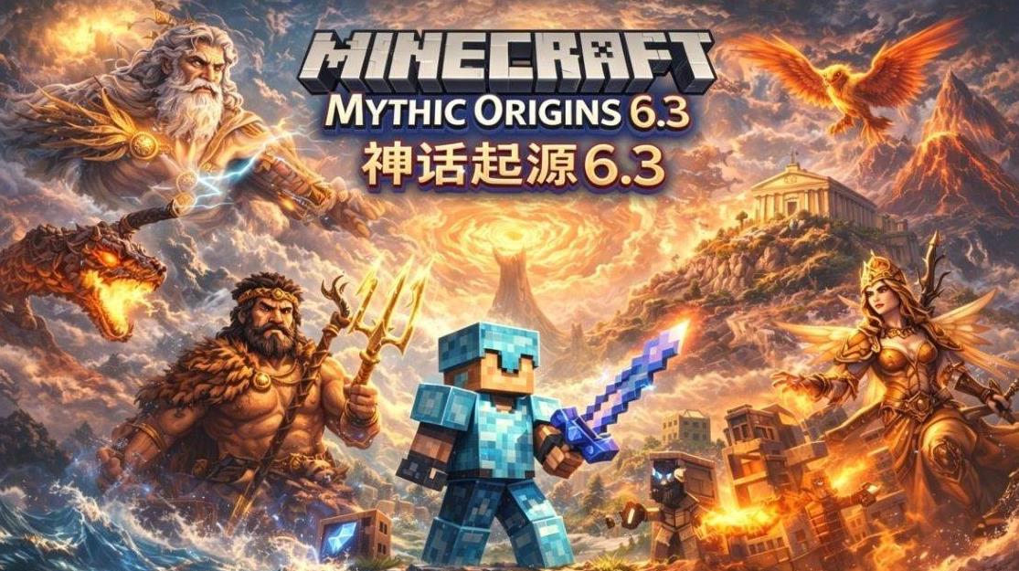 《我的世界》1.20.1神话起源6.5PC电脑版 Mod整合包