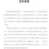 网络安全 专业技能 容灾容错.pdf资料在线免费阅读